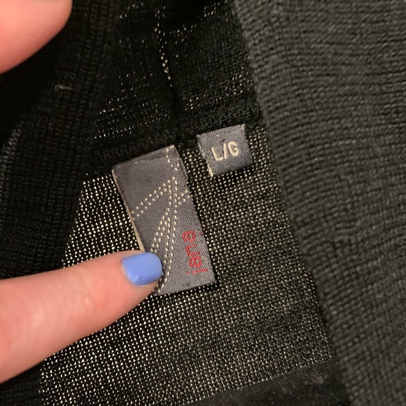 Jana | Black Wool Cardigan - Picture 3 of 4